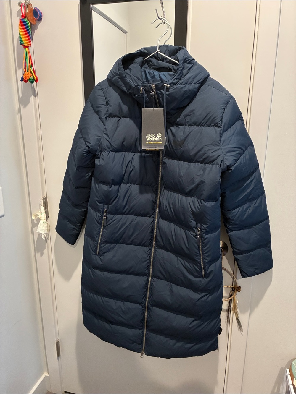 Jack Wolfskin Women Blue Long Crystal Palace Coat (moving-sale)